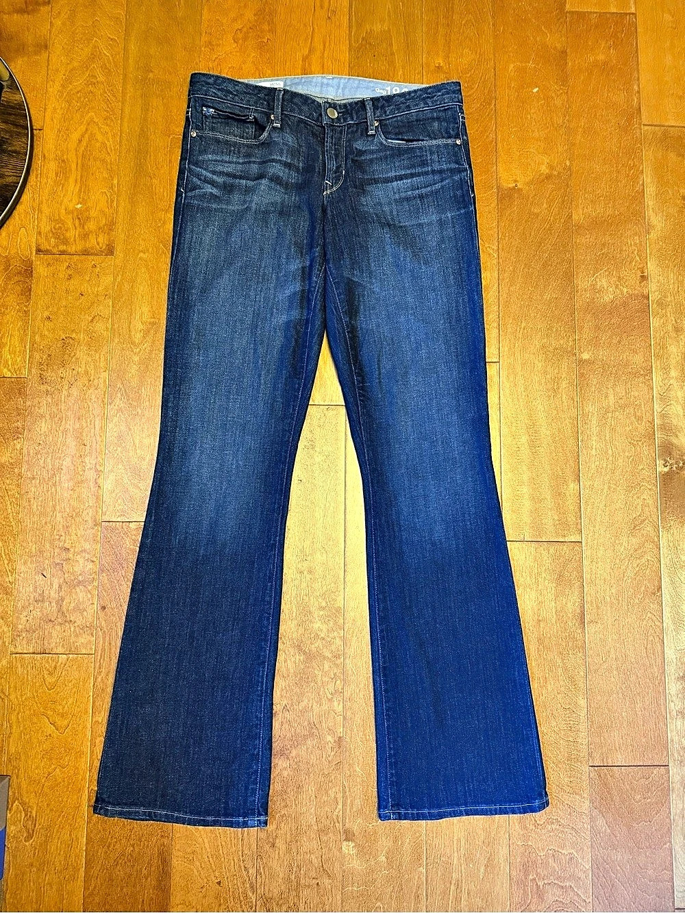 Gap 1969 Sexy Boot Jeans Women’s 12/31 Dark Wash Stretch Bootcut Y2K